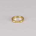French Style New Arrival 316L Stainless Steel 18k Gold Plated I LOVE You Engraved Rings Hypoallergenic for Women