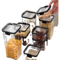 Kitchen Clear Plastic Container Food Keep Box Bins Storage Container Plastic Kitchen Box