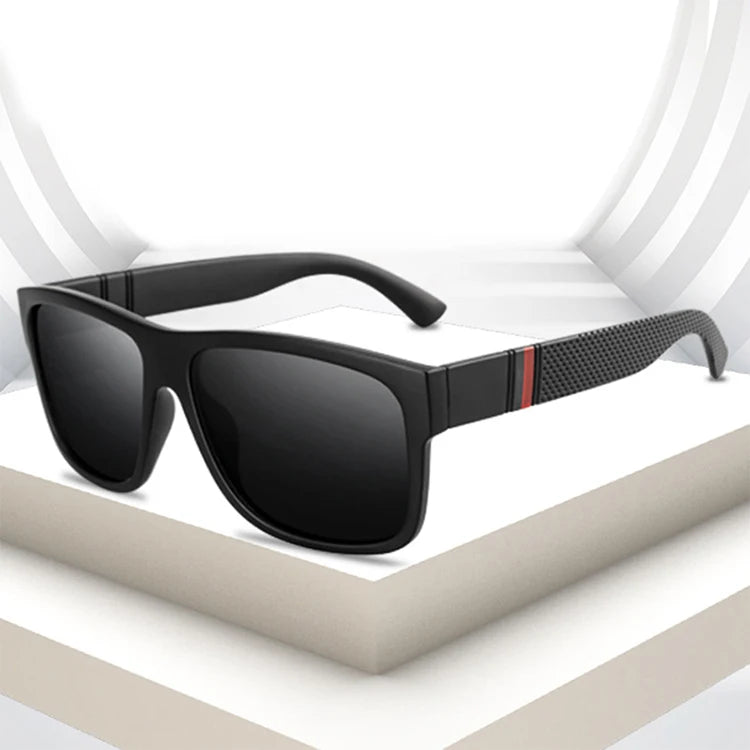 Classic Men Driving Square Sun Glasses Shades Outdoor UV Protection Cycling Vintage Male Polarized Sunglasses