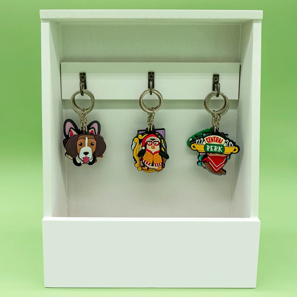 3D Keychain Friends TV Show Edition Cute Keyring with Famous Quotes for Designers Keychains & Anime Keychain Toys in Bulk