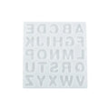 Diy Crystal Drop Glue Epoxy Resin Large and Small Letters Silicone Mold