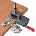 Woodworking 35mm Hinge Hole Opener Cabinet Door Hinge Punching Locator Hinge Drilling Installation Aid