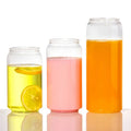 Custom Logo 250ml 330ml 450ml 500ml 650ml PET Plastic Pet Pop Can for Beverages for Juice Soda Coffee Tea
