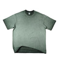 Custom 100% Cotton Woven 300 Gsm Short Sleeve Casual Drop Shoulder Regular Fit Heavyweight Printing Covert Stitch Anti-Pilling