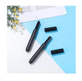 Empty Plastic Black Round Lip Balm Lipstick Tube Press Type Lip Stick Tubes Make up Cosmetic Containers