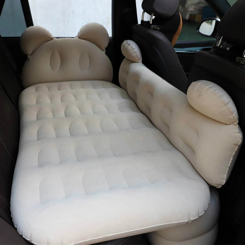 Factory Price Car Back Seat Cover Car Air Mattress Travel Bed Moisture-proof Inflatable Mattress Air Bed for Car Interior