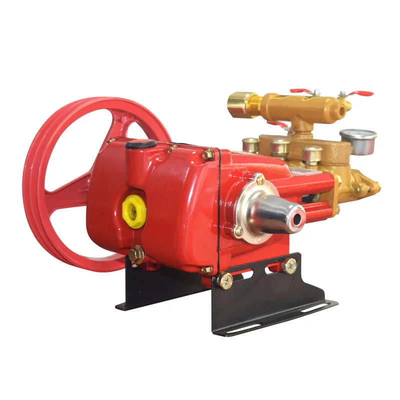 OEM Supported 2-3HP 18-26L/min Strong Power Thickening Pump Easy Dosing Automatic Pressure Relief Three-Cylinder Plunger Pump