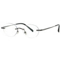 New Italy Design Women Glasses Lunette Photochromique Et Anti- Blue Painting Eyeglass Frames