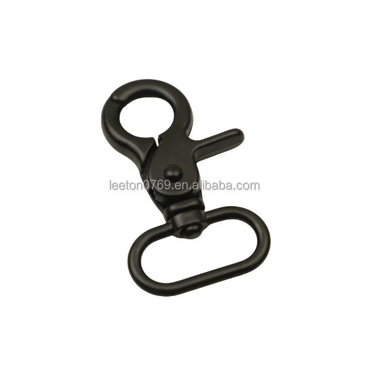Stock Supply 1.0inch 25mm Black Bag Trigger Hook