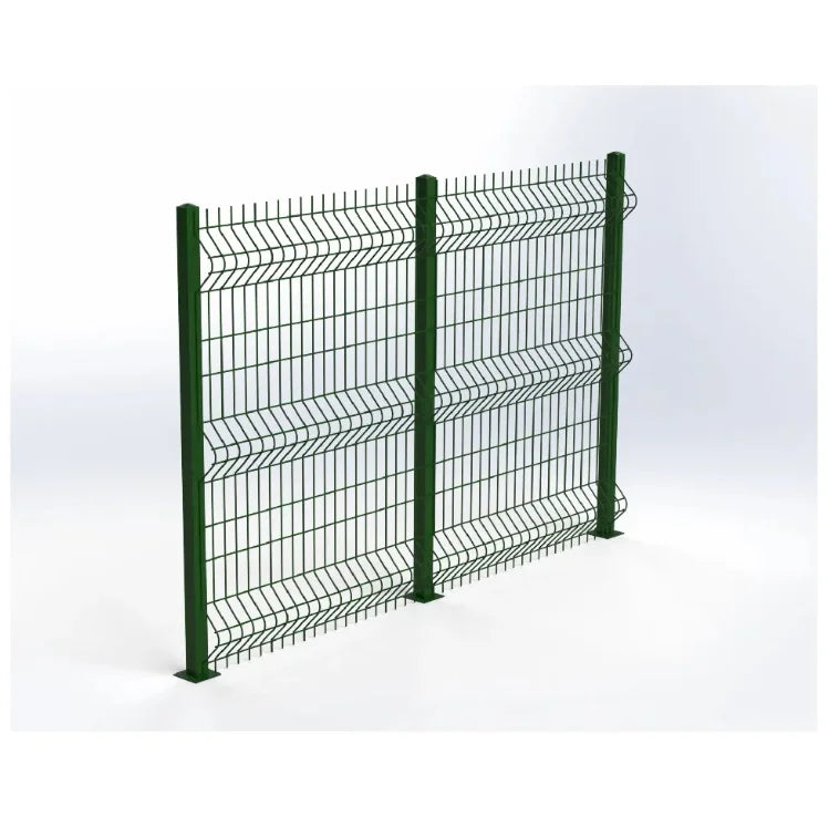 3D Welded Wire Fence Panel with Three-dimensional Metal Safety Fence  Is Very Suitable for Garden Fence.