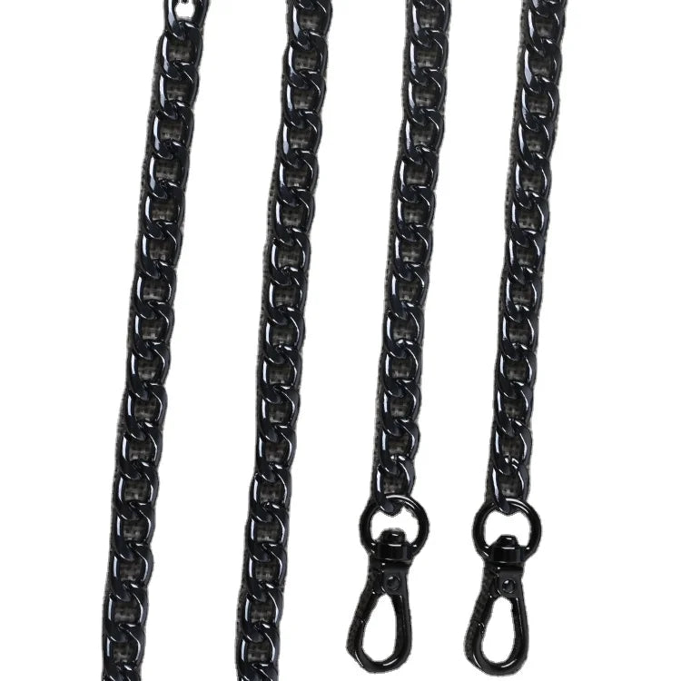 Factory Wholesale 60mm DIY Bag Accessories Shoulder Strap Metal Chains for Handbag