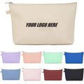 Qetesh Makeup Travel Bag with Zipper Custom Pu Large Capacity Pouch Muti-color High Quality Cosmetic Bag