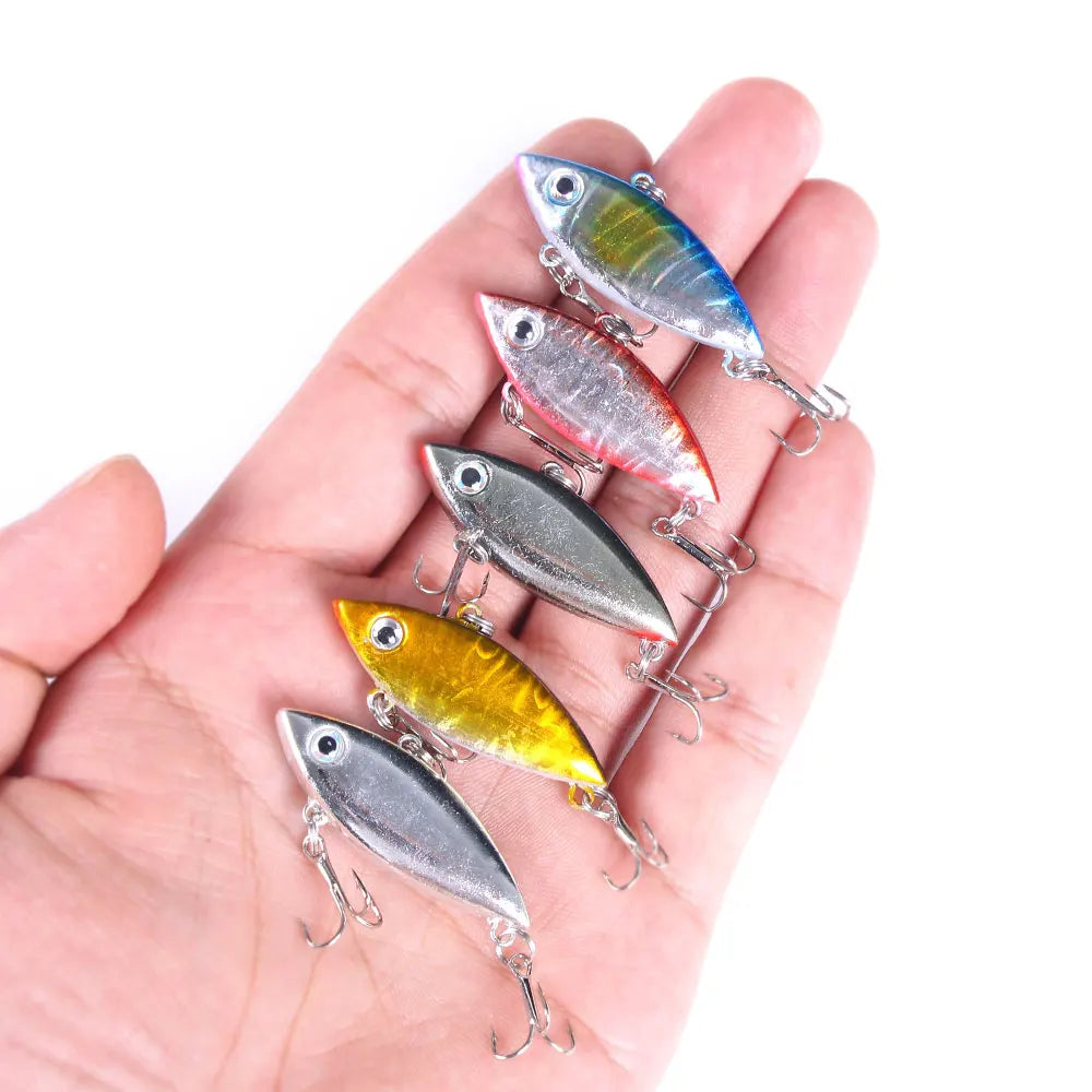 4CM 2.7G Professional Sea Fishing Long Cast VIB Multi-color Hard Lure Plastic Artificial Hard Fishing Vib Bait