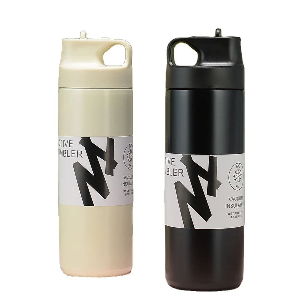 New Trending 550ml KintoStyle Tumbler Stainless Steel Double Wall Insulated Vacuum Flasks Thermoses Tea Water Coffee Bottle