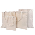 Customizable Size Solid Color Canvas Tote Bag Custom Canvas Tote BagCanvas Shoulder BagPlain Custom Canvas Bag