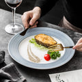 Nordic Ceramic Dinnerware Set for Home Restaurant Hotel Eco-Friendly French Meal Tableware Includes Pasta Steak Dish Plate MOQ 1