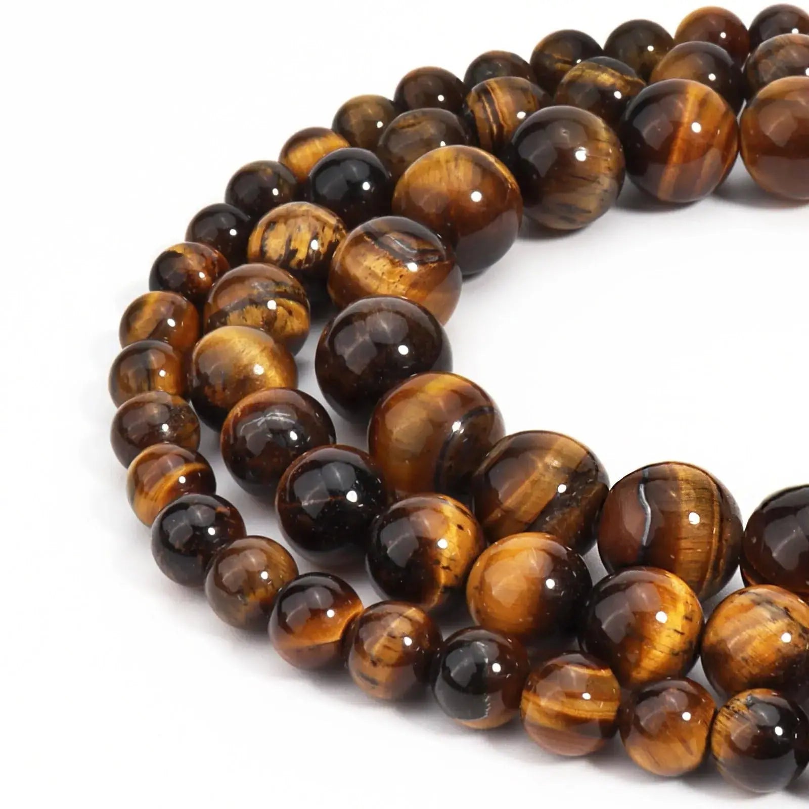 Gemstone Meaning Release Stress Bead 4MM 6MM 8MM tiger Eye Stone Price Natural Healing Stone Beads tigers Eye for Jewelry Making