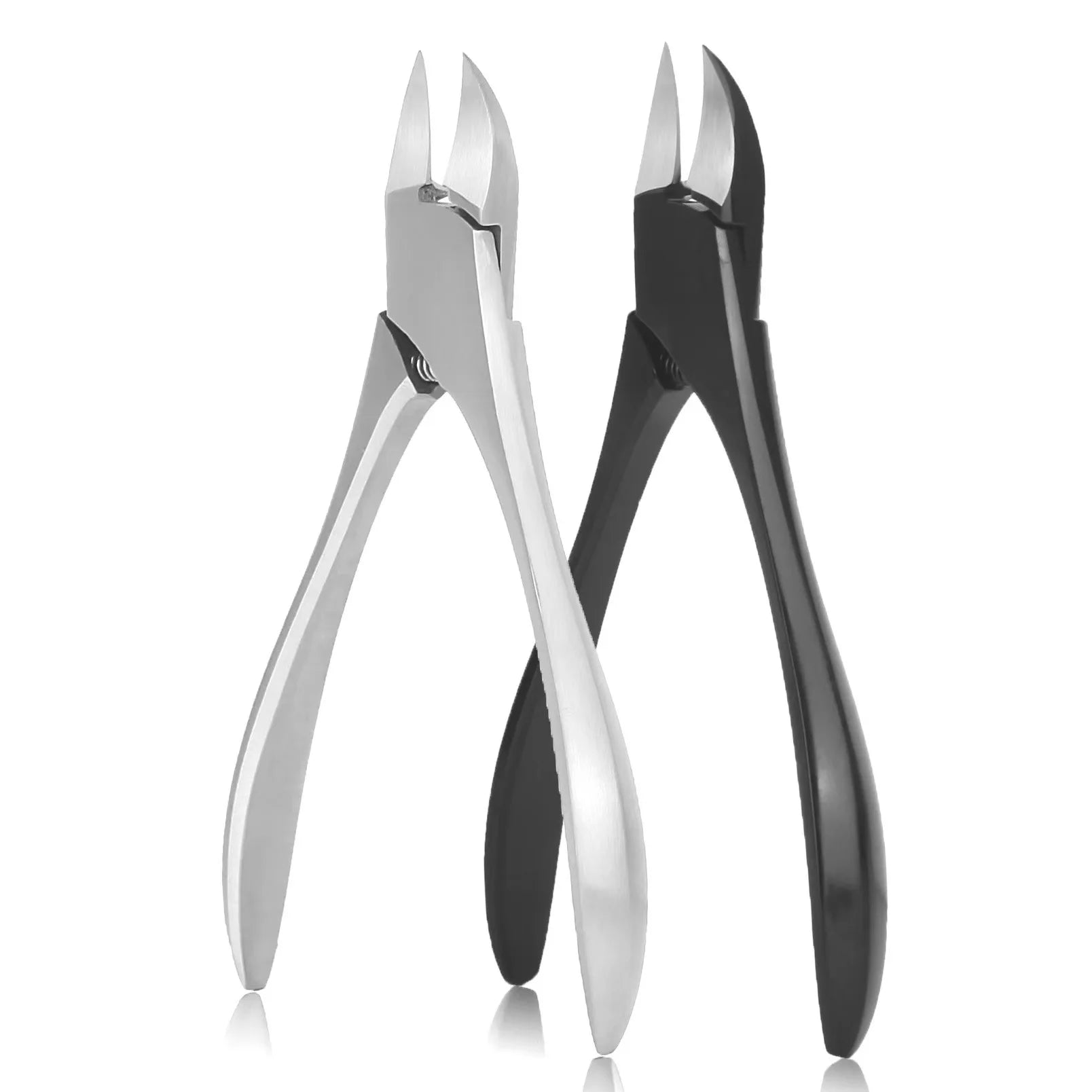 Black Stainless Steel Professional Heavy Duty Ingrown Toenail Nail Clippers Pliers for Thick Nails