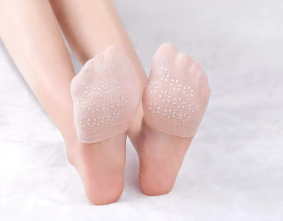 Women's Forefoot Socks Invisible Forefoot Cotton Socks Summer Thin Women's Half-toe Slipper Half-toe Socks