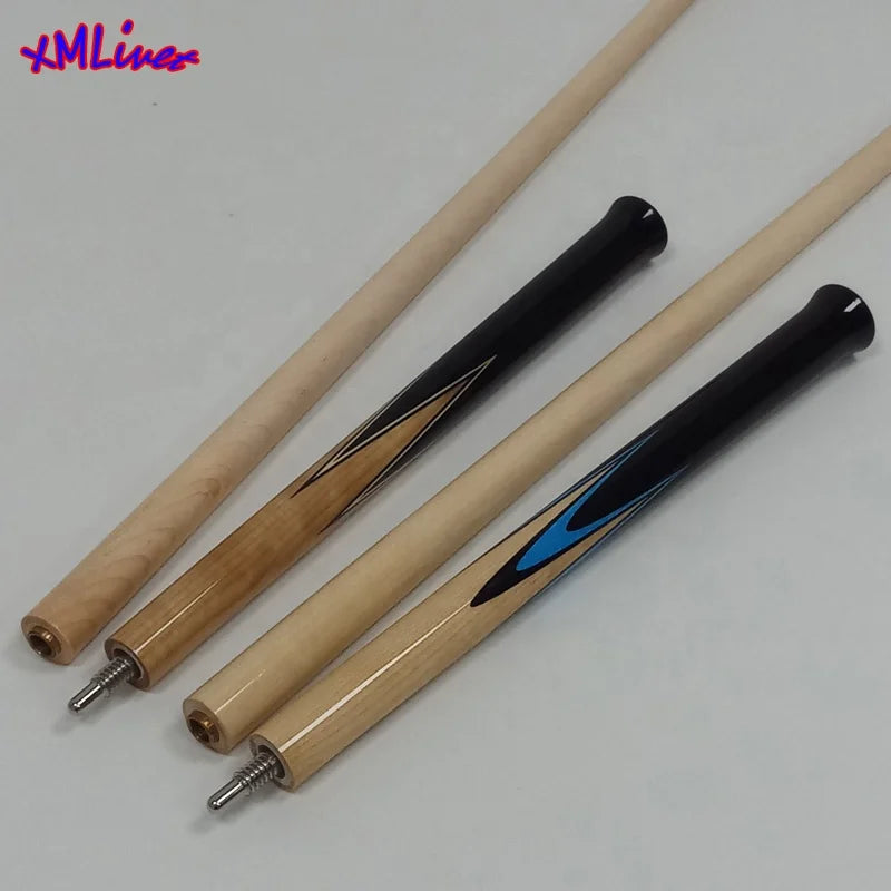 Xmlivet Latest Hard Maple Small Jump Cues Inlay Decal Design 13mm Pool Billiard Jump Break Cue Sticks in 103cm