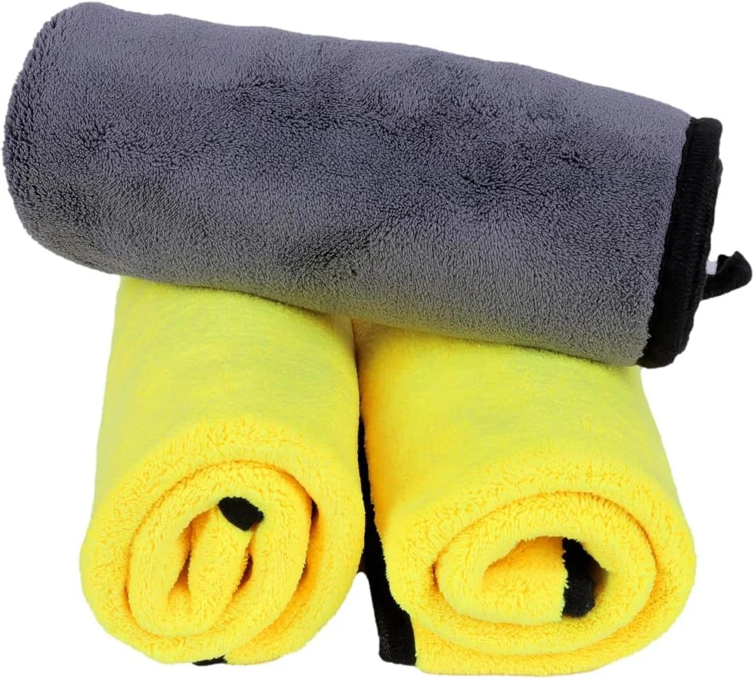 Double-Sided Drying Towel Microfiber Towels Thickened and Highly Absorbent Car Wash Towels
