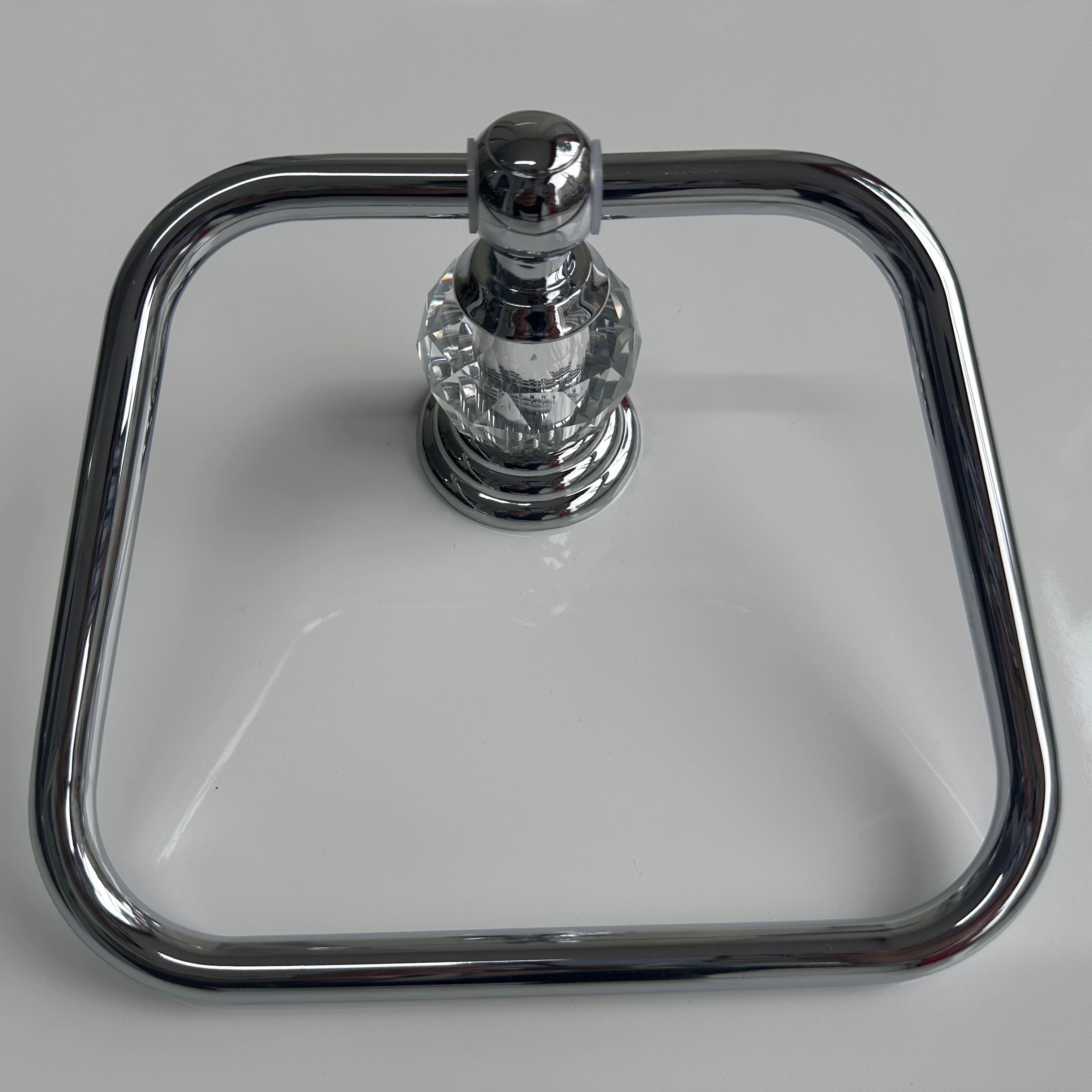 Wall Mounted Modern Kitchen Hotel Bathroom Accessories Single Hand Towel Rail Ring Stainless Steel Chrome Finish Rack Holder