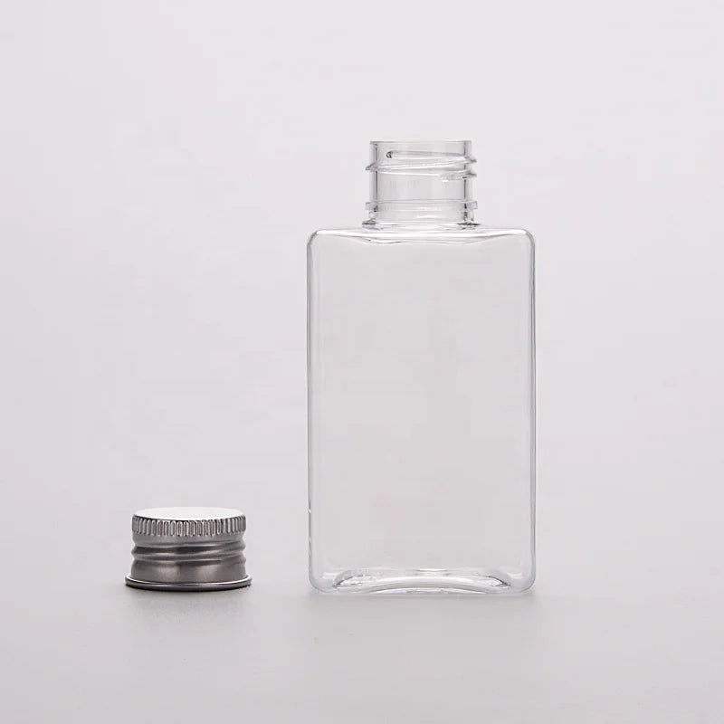 PET 3oz Transparent Mist Sprayer Plastic Bottle 100ml Cosmetics Packaging Hair Matte Fine Mist Spray Bottles for Perfume Bottles
