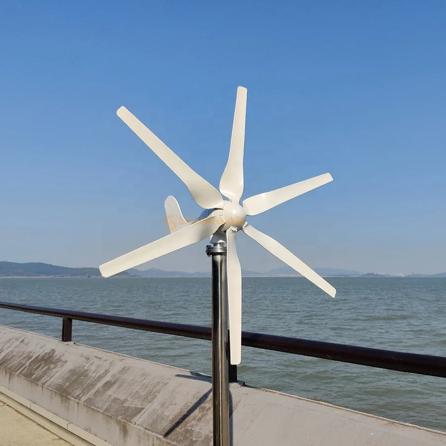 Home Power Supply 800w 48v Horizontal Wind Turbine Generator with Controller