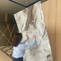 Carbon Slate Wall Panels Wood Plastic Composite Industrial Waterproof Fireproof Decorative Wall Board for Hotel Office Building