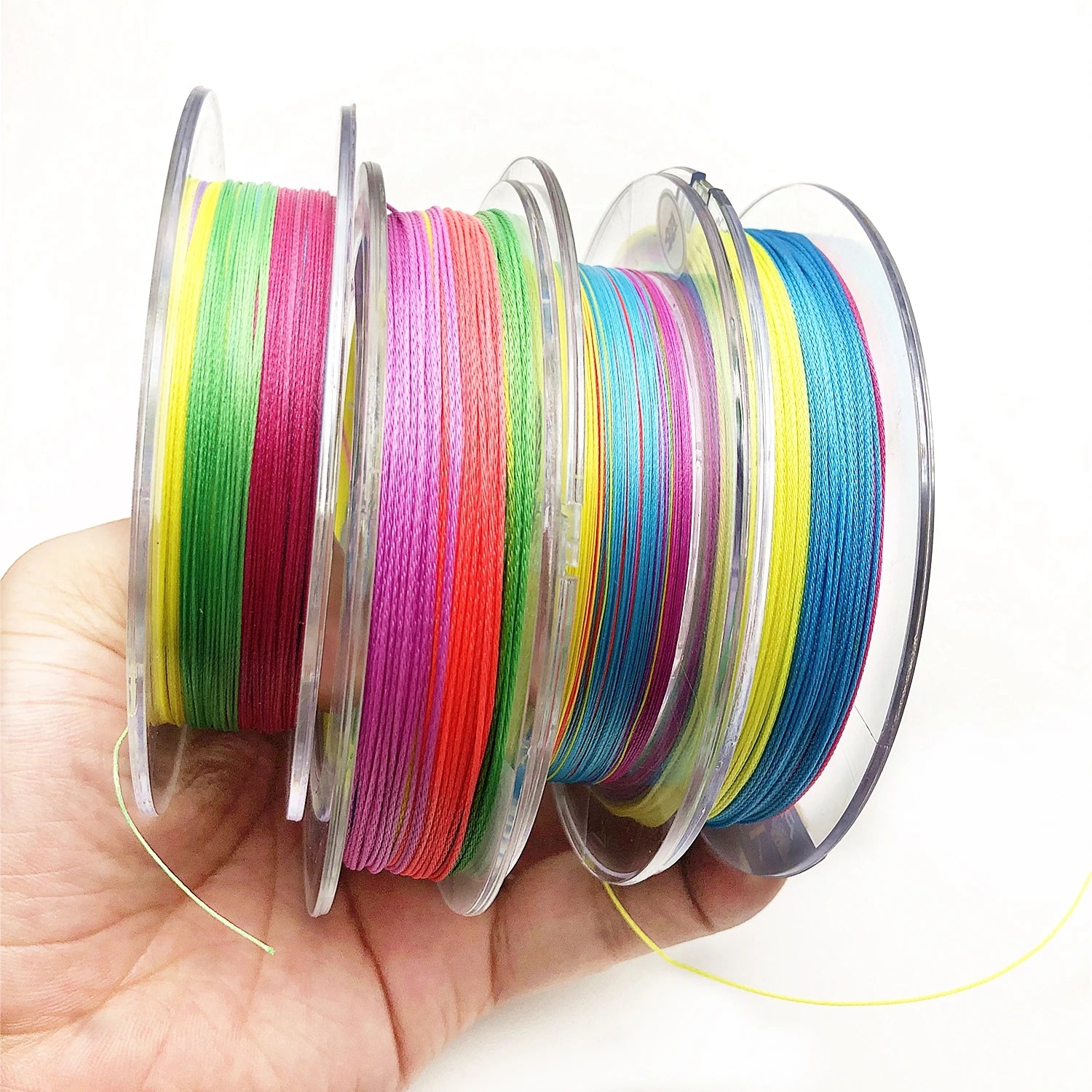 Top Right FL002 X9 150m PE Line High Quality 9 Strands Strong Multifilament 100% PE Braided Fishing Line