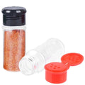 100ML Kitchen Seasoning Container Jar Spice Salt Pepper Shakers Portable Camping BBQ Empty Plastic Spice Bottles