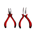 Hair Extension Pliers for Micro Links Beads Nano Rings Hair Extensions Removing Sticks Keratin Glue Pliers for Hair
