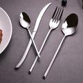 Manufacturer 304 Luxury Royal Spoon Fork Gold Mirror Polish Cutlery Flatware Sets Sliverware Steel Knives for Restaurant