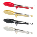 YJ Wonderful 9-Inch Durable Silicone Food Clip Set with Bracket High-Temperature Anti-Scalding for Home Buffet Cooking