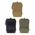 TOPTACPRO Tactical Bag 500D Cordura Nylon MOLLE Tactical Hydration Pack Hydration Bag for 2L Water Bladder