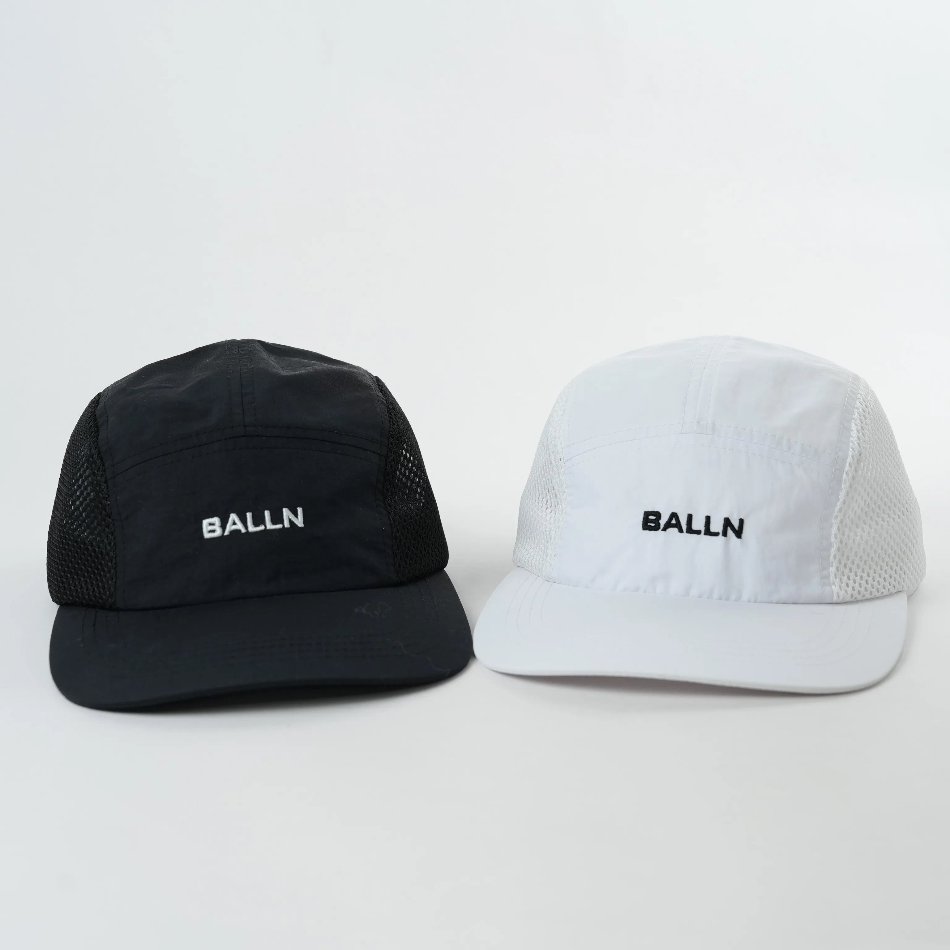 Nylon Material Water Proof 5 Panel Cap Embroidery Logo Custom Design Mesh Caps