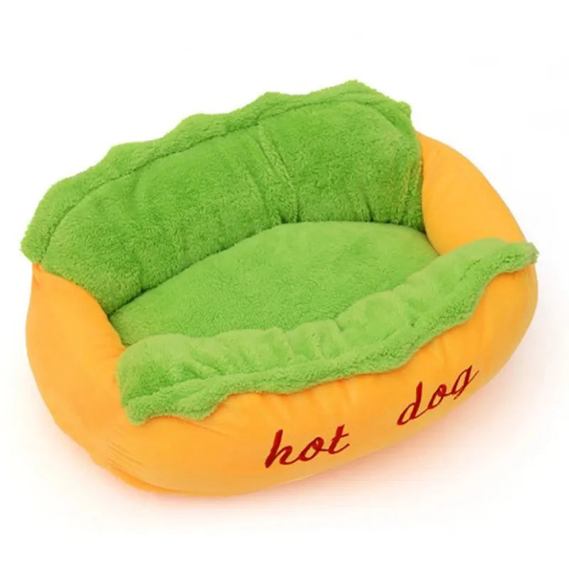 Pet Cats Dog Bed Hot Dog