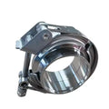 JTLD 3" V-Band Flange and Clamp Kit for Turbo Exhaust Pipes 304 Stainless Steel