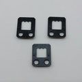 HongZun No-nail Double-hole 27*22mm Sawtooth Iron Black-oxide Photo Album Picture Frame Hanger Wall Hook Hardware Hinge Box