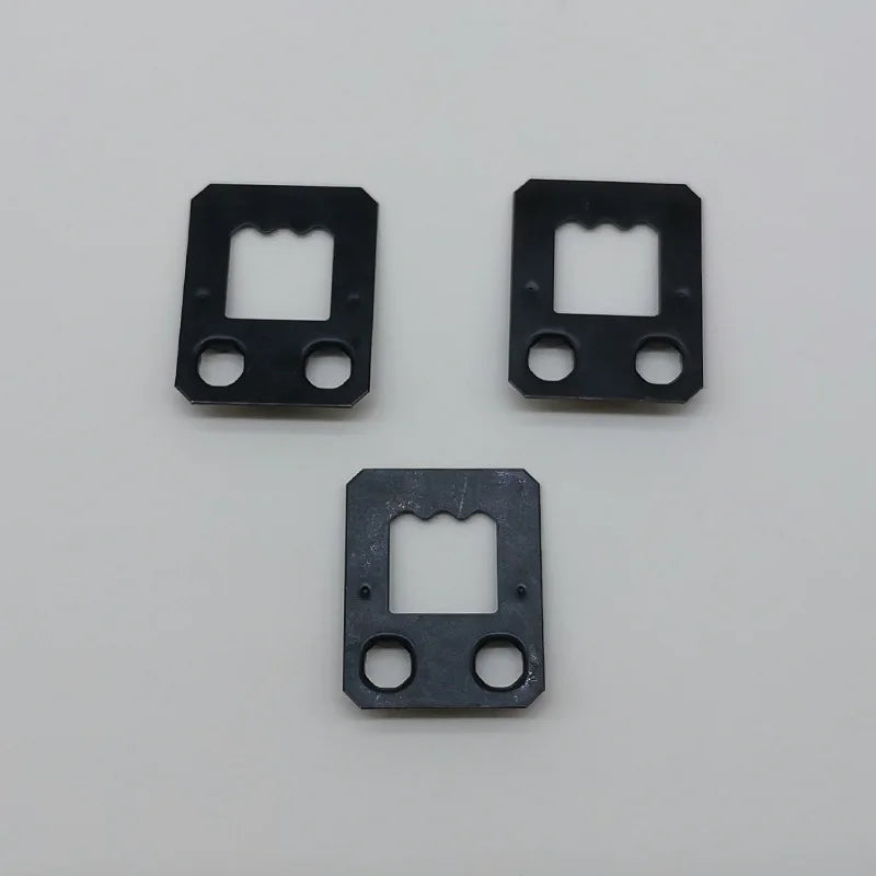 HongZun No-nail Double-hole 27*22mm Sawtooth Iron Black-oxide Photo Album Picture Frame Hanger Wall Hook Hardware Hinge Box