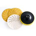 Factory Price 150mm Gold Sanding Disc Wet & Dry Round Abrasive Sandpaper Disc for Sanding Wood / Car