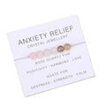 Natural Gem Stone Beads Bracelet Handmade Wax Line Braid Rope Irregular Crystal Chips Chakra Bracelet Reiki Jewelry Wish Card