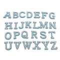 Custom Self-Adhesive White Pearl Rhinestone Letter Patches 4.5cm Small Heart Shaped Embroidered Felt with Resin for DIY