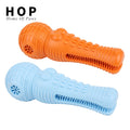 Factory Wholesale Custom Logo Crocodile Rubber Squeaky Pet Chew Toy Dog Toothbrush Clean Teeth for Aggressive Chewers