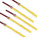 Free Dot CRI90 DC12V DC24V Flexible Cob Led Strip 320LED/m