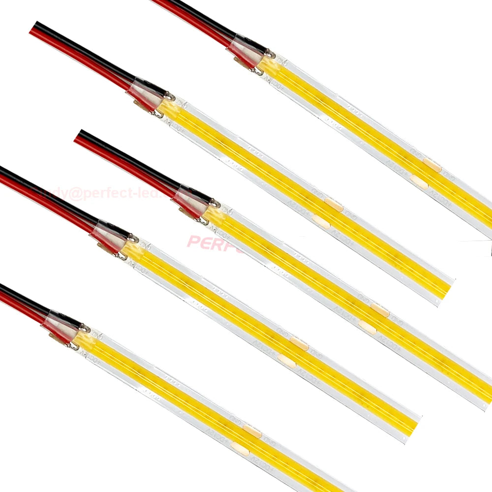 Free Dot CRI90 DC12V DC24V Flexible Cob Led Strip 320LED/m