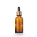 Silk Screen logo Face Care Cosmetic Storage Container 30ml 50ml 100ml Empty Essential Oil Hair Oil Amber Dropper Glass Bottles