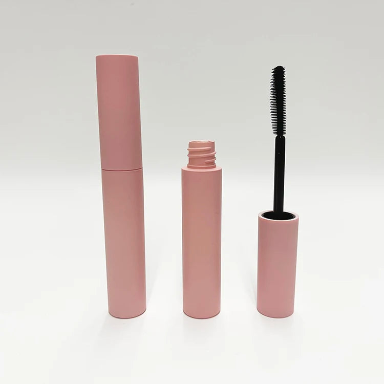 Hot Selling Plastic Matte pink Colour 10ml Lip Gloss Tube Eyeliner Tube Mascara Tube Container