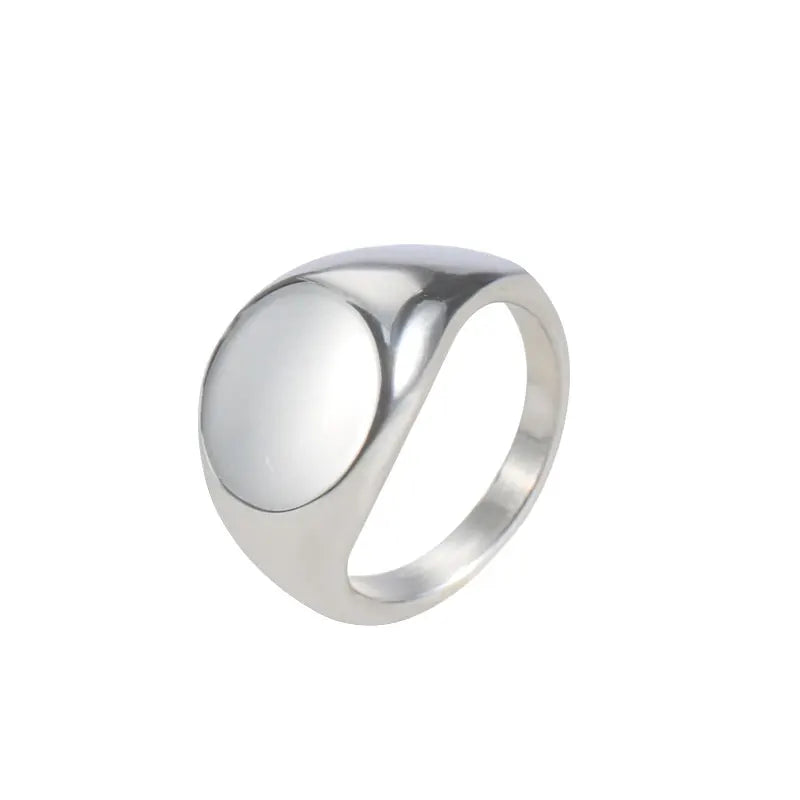 Wholesale Custom Stainless Steel Pure Blank  Engraving Personalized DIY Rings