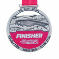 Custom Design Austria 3D Cycling Swimming Running Triathlon Medals for Race Finisher Sport Medal Bike Bicycle Sport Metal Craft